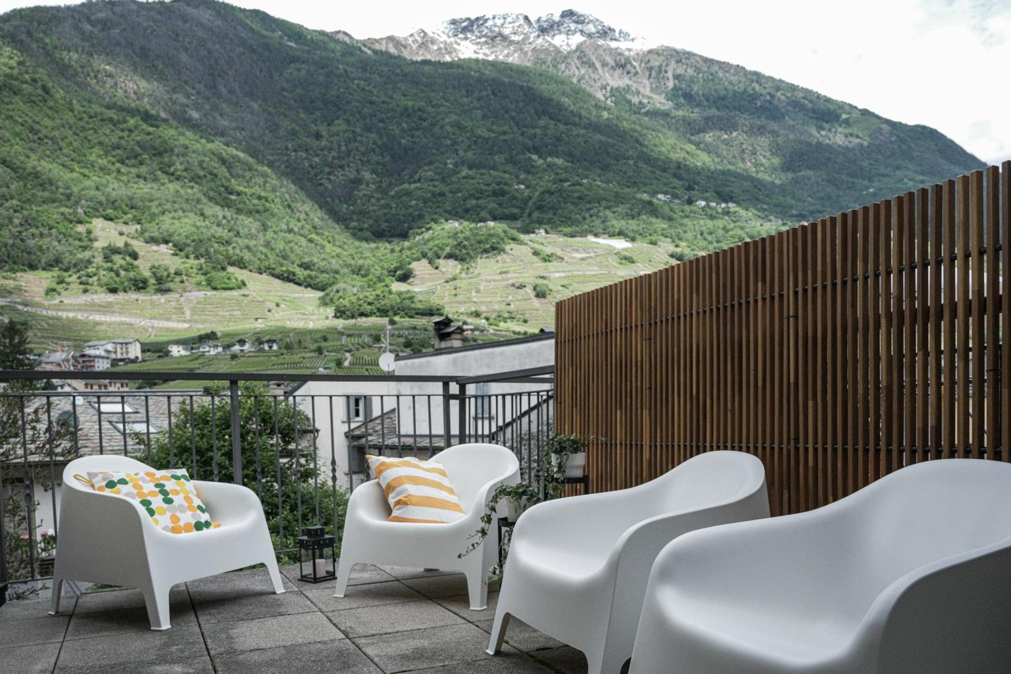 Apartament Duplex Con Vista E Terrazza 6 Minuti Dal Bernina Express Tirano Zewnętrze zdjęcie